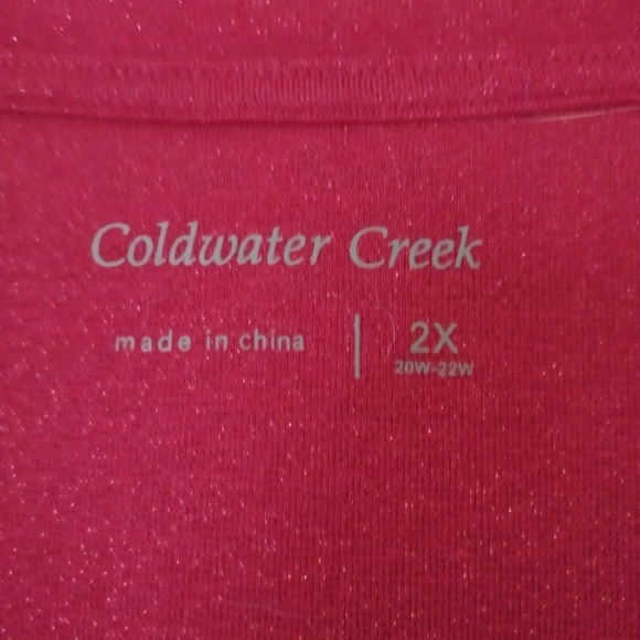 Coldwater Creek embellished top - Picture 2 of 6